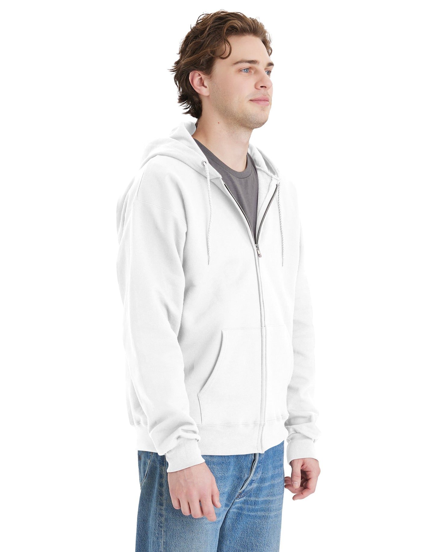 Hanes Ultimate Cotton® Full-Zip Fleece Hoodie - F280