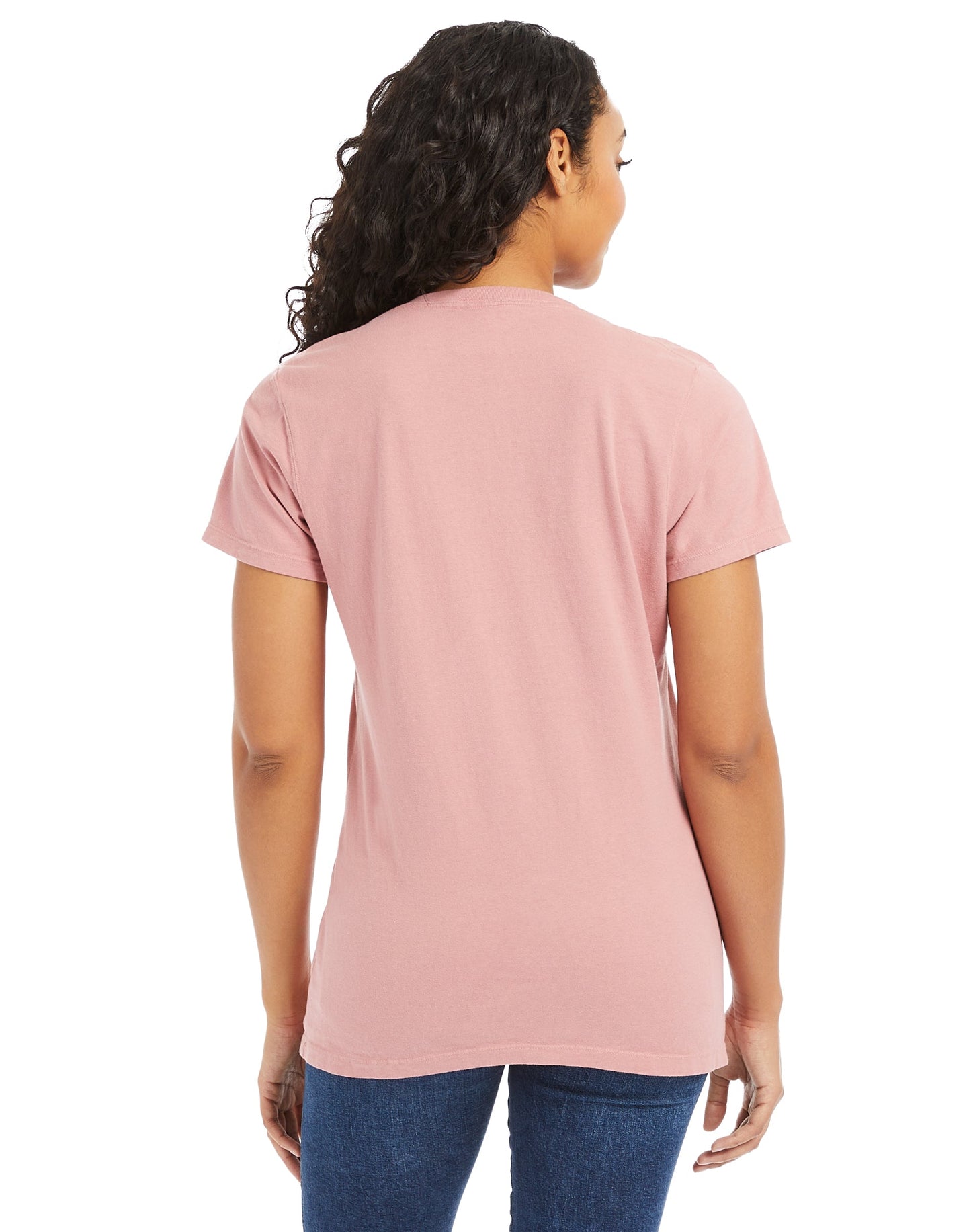 ComfortWash Ladies Short Sleeve V-Neck Tee - GDH125