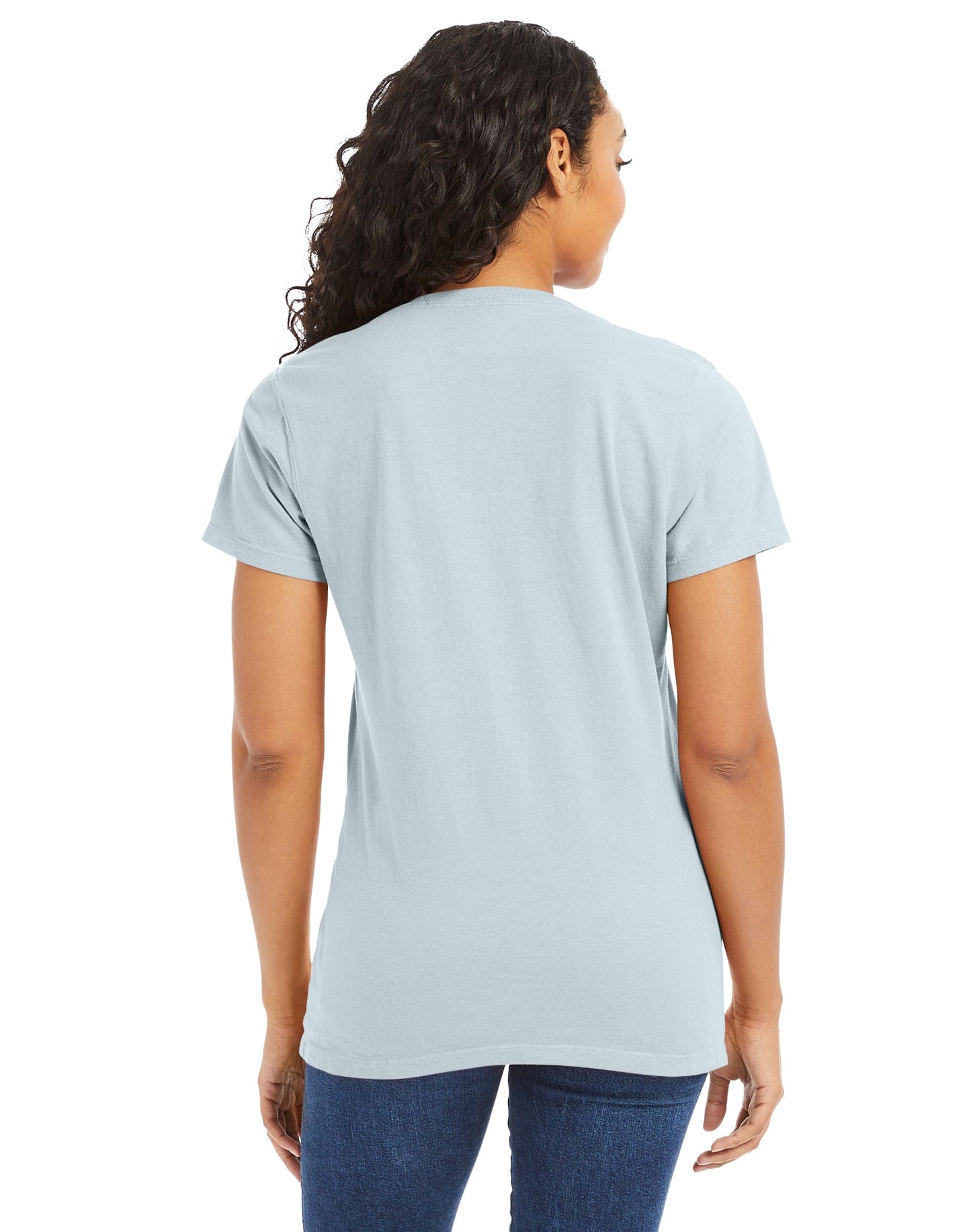 ComfortWash Ladies Short Sleeve V-Neck Tee - GDH125