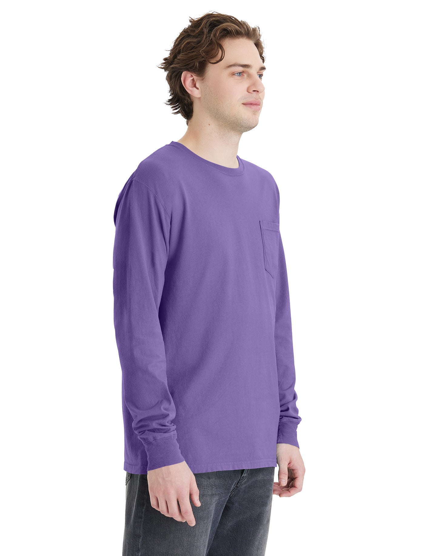 ComfortWash Long Sleeve Pocket T-Shirt - GDH250