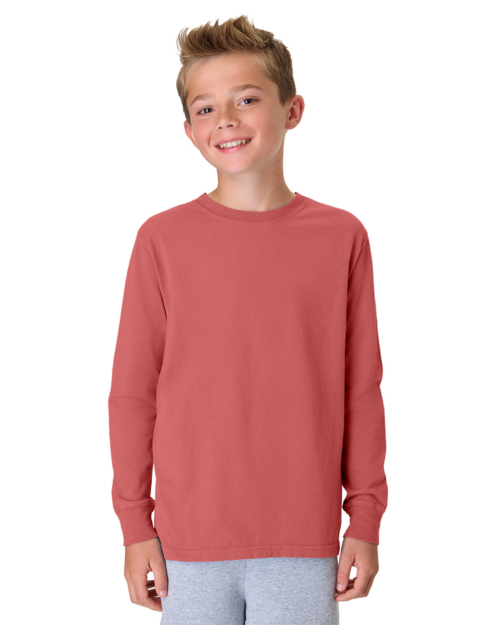 ComfortWash Youth Long Sleeve Tee  - GDH275