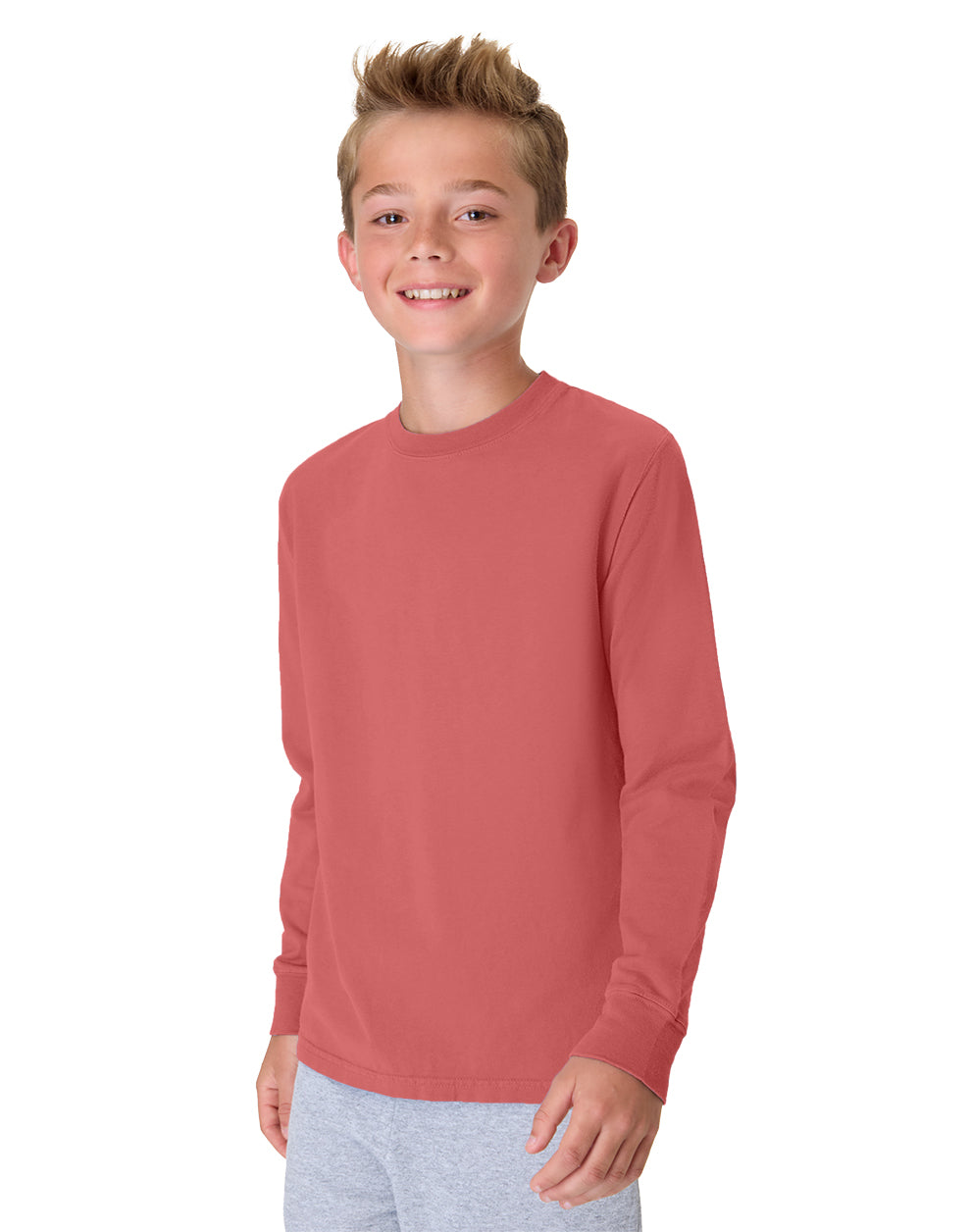 ComfortWash Youth Long Sleeve Tee  - GDH275