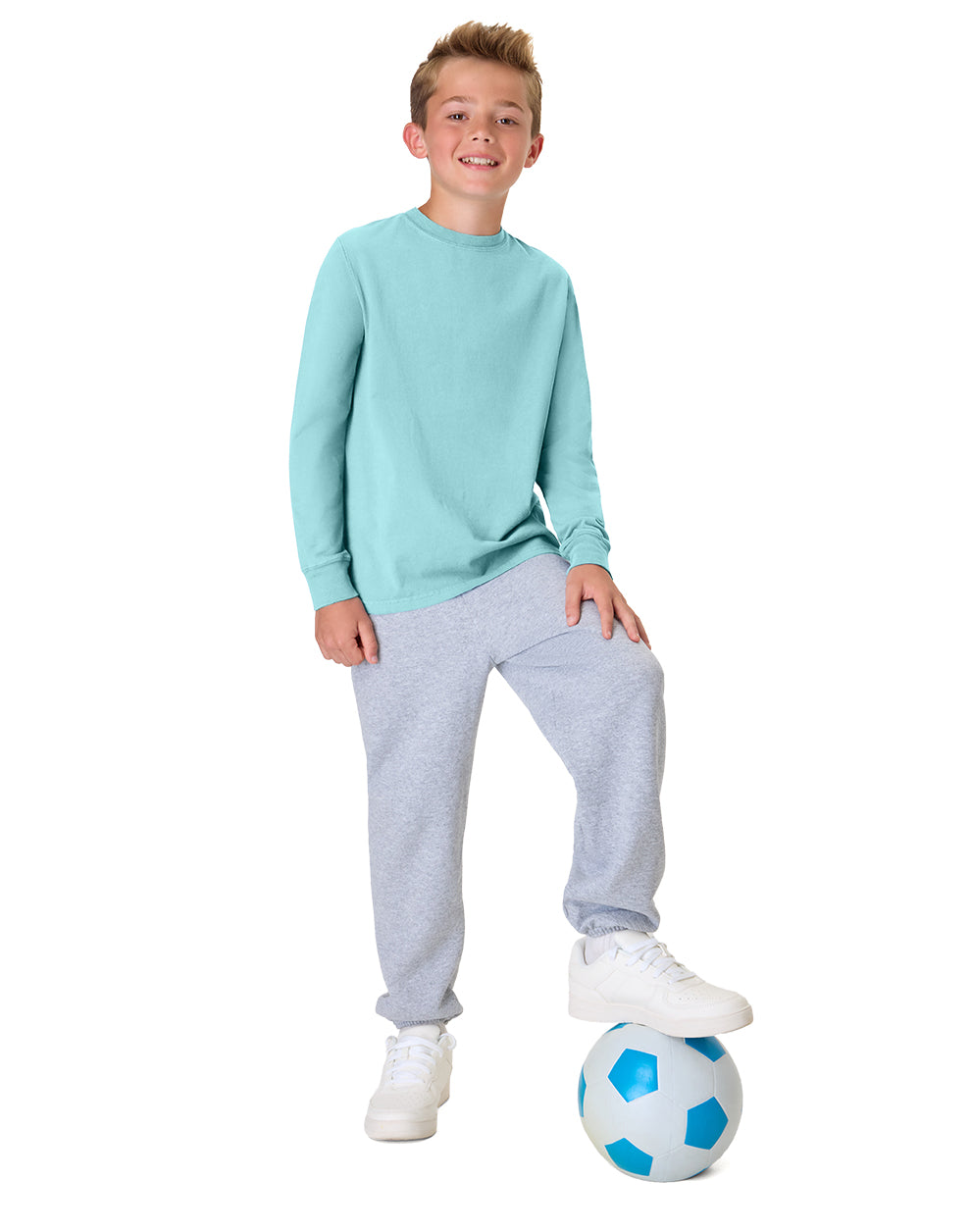 ComfortWash Youth Long Sleeve Tee  - GDH275