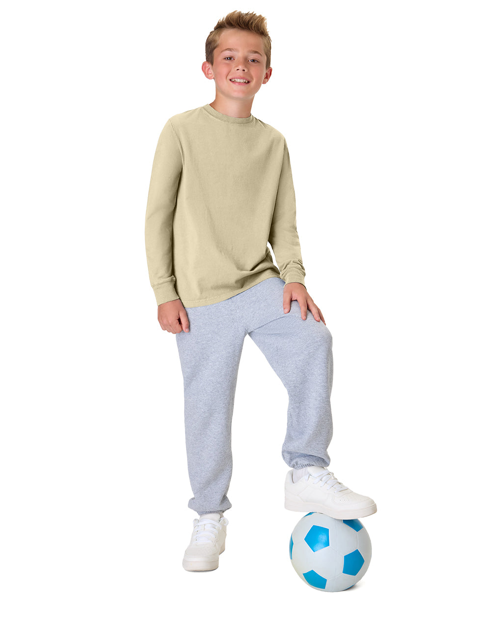 ComfortWash Youth Long Sleeve Tee  - GDH275