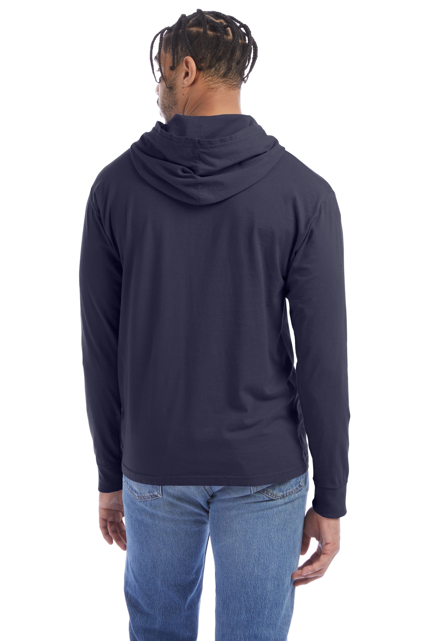 ComfortWash Long Sleeve Hooded Tee - GDH280