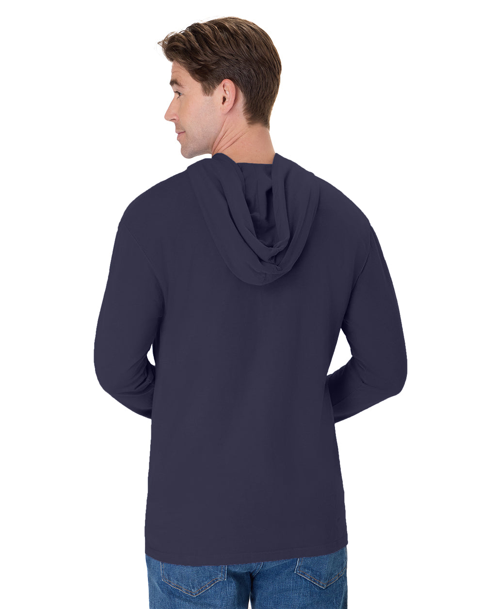 ComfortWash Long Sleeve Hooded Tee - GDH280