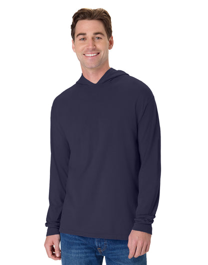ComfortWash Long Sleeve Hooded Tee - GDH280