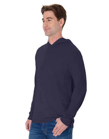 ComfortWash Long Sleeve Hooded Tee - GDH280