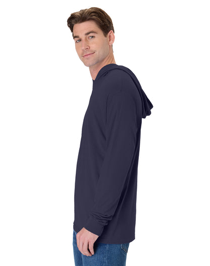 ComfortWash Long Sleeve Hooded Tee - GDH280