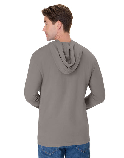 ComfortWash Long Sleeve Hooded Tee - GDH280