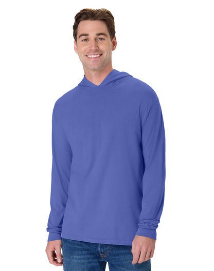 ComfortWash Long Sleeve Hooded Tee - GDH280