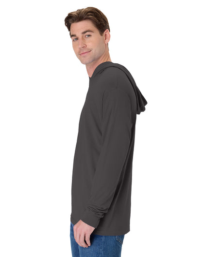 ComfortWash Long Sleeve Hooded Tee - GDH280