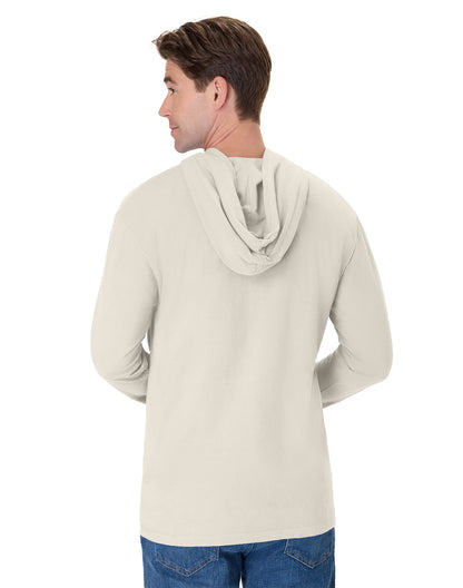 ComfortWash Long Sleeve Hooded Tee - GDH280