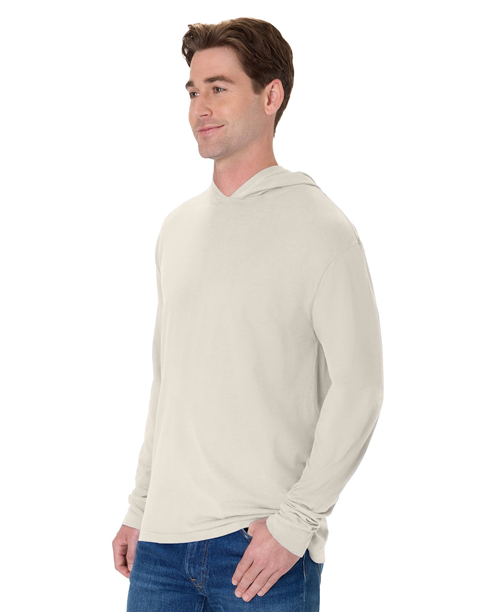 ComfortWash Long Sleeve Hooded Tee - GDH280