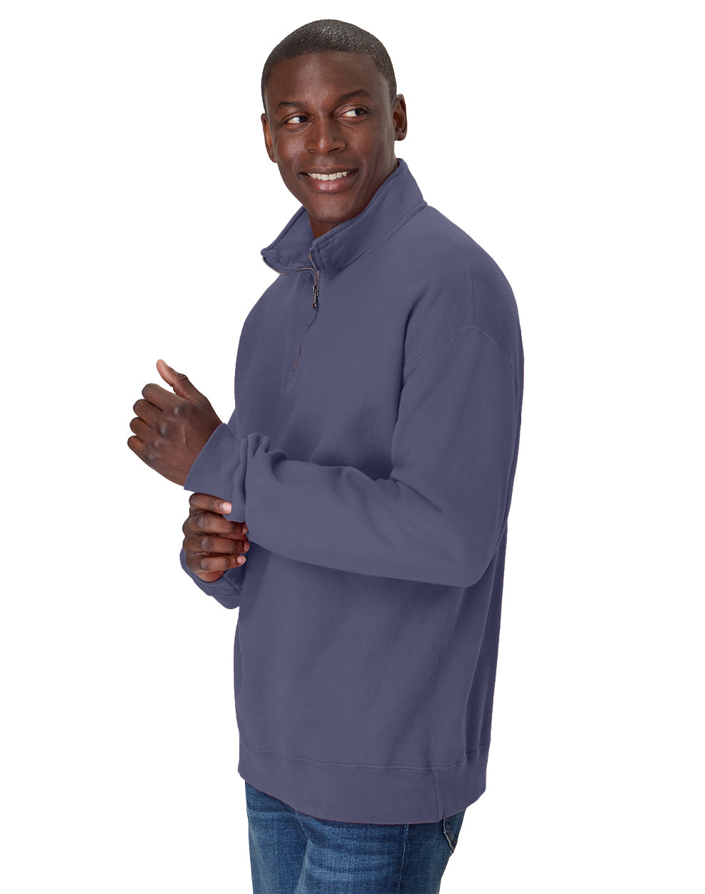 ComfortWash 1/4 Zip Fleece Pullover - GDH425