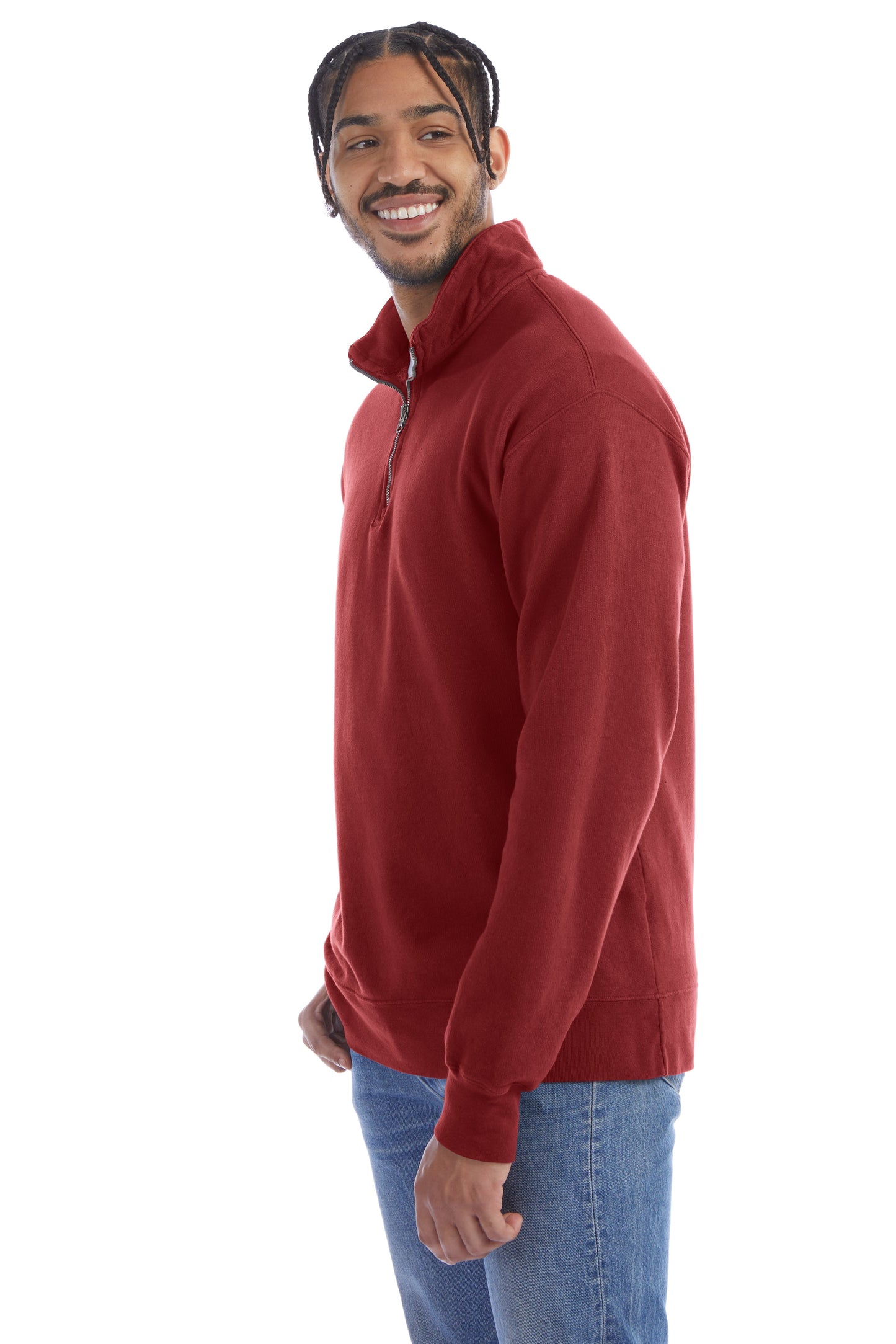 ComfortWash 1/4 Zip Fleece Pullover - GDH425