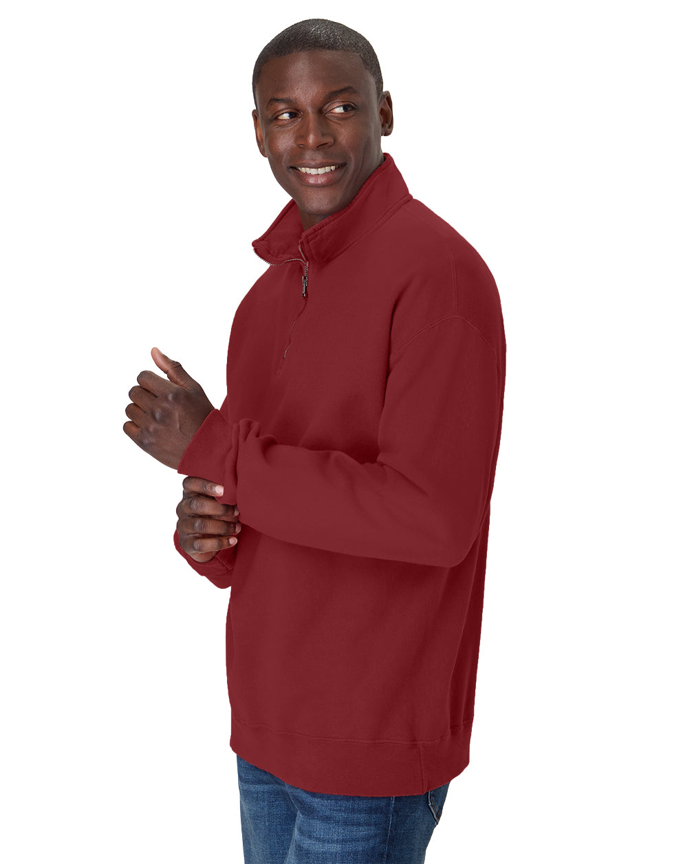 ComfortWash 1/4 Zip Fleece Pullover - GDH425