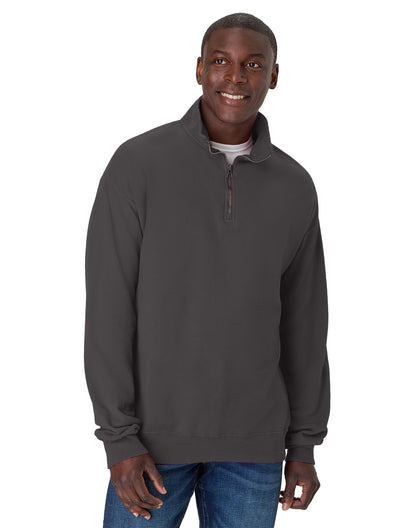 ComfortWash 1/4 Zip Fleece Pullover - GDH425
