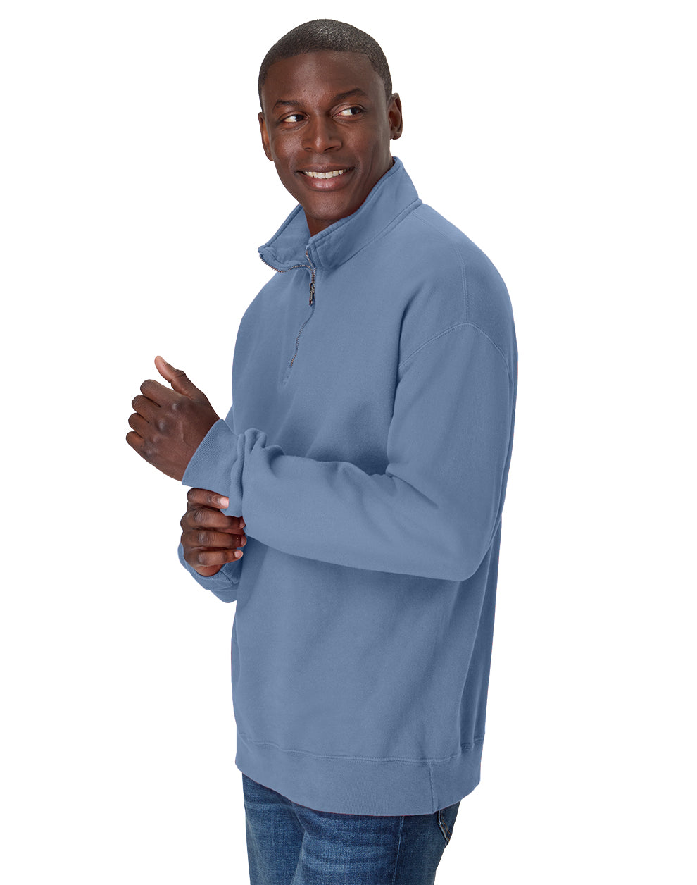 ComfortWash 1/4 Zip Fleece Pullover - GDH425