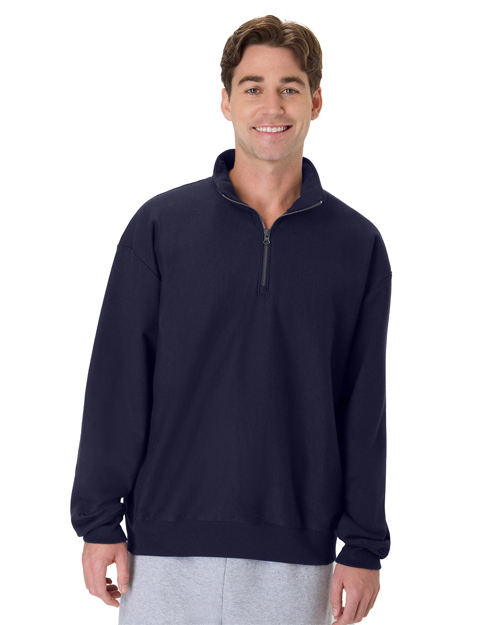 Hanes Beefy Sweats Premium Heavyweight Quarter-Zip - OG900