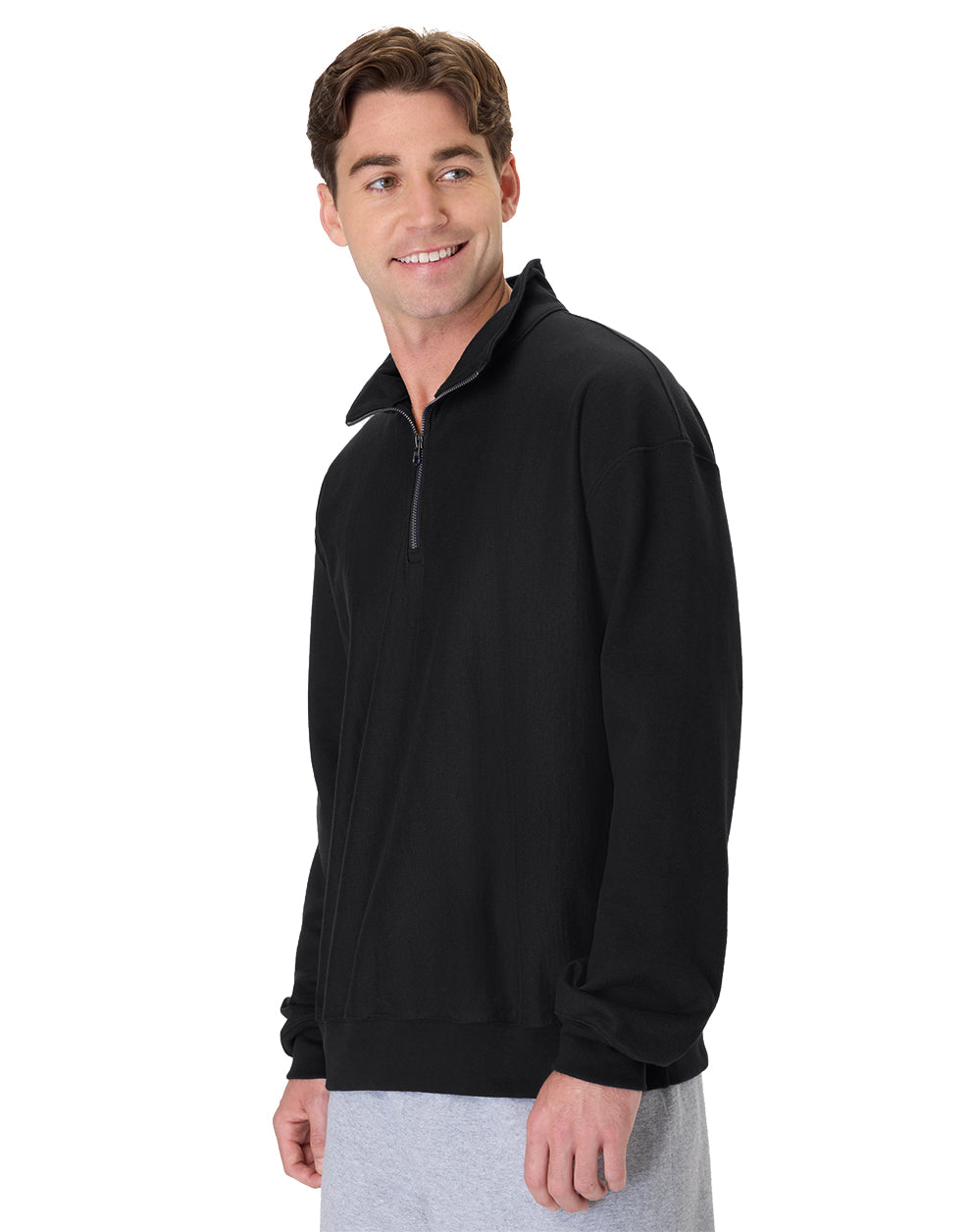 Hanes Beefy Sweats Premium Heavyweight Quarter-Zip - OG900