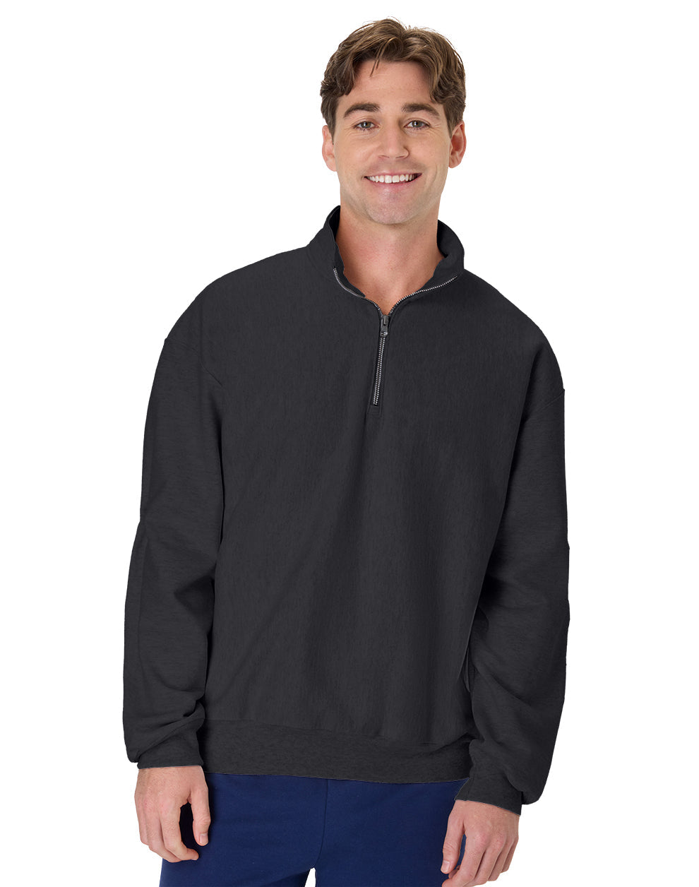 Hanes Beefy Sweats Premium Heavyweight Quarter-Zip - OG900