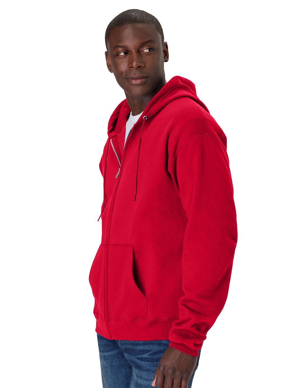 Hanes EcoSmart® Full-Zip Hoodie - P180