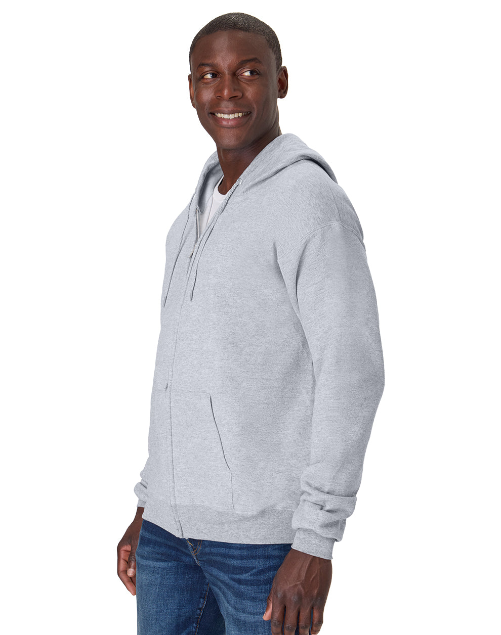 Hanes EcoSmart® Full-Zip Hoodie - P180
