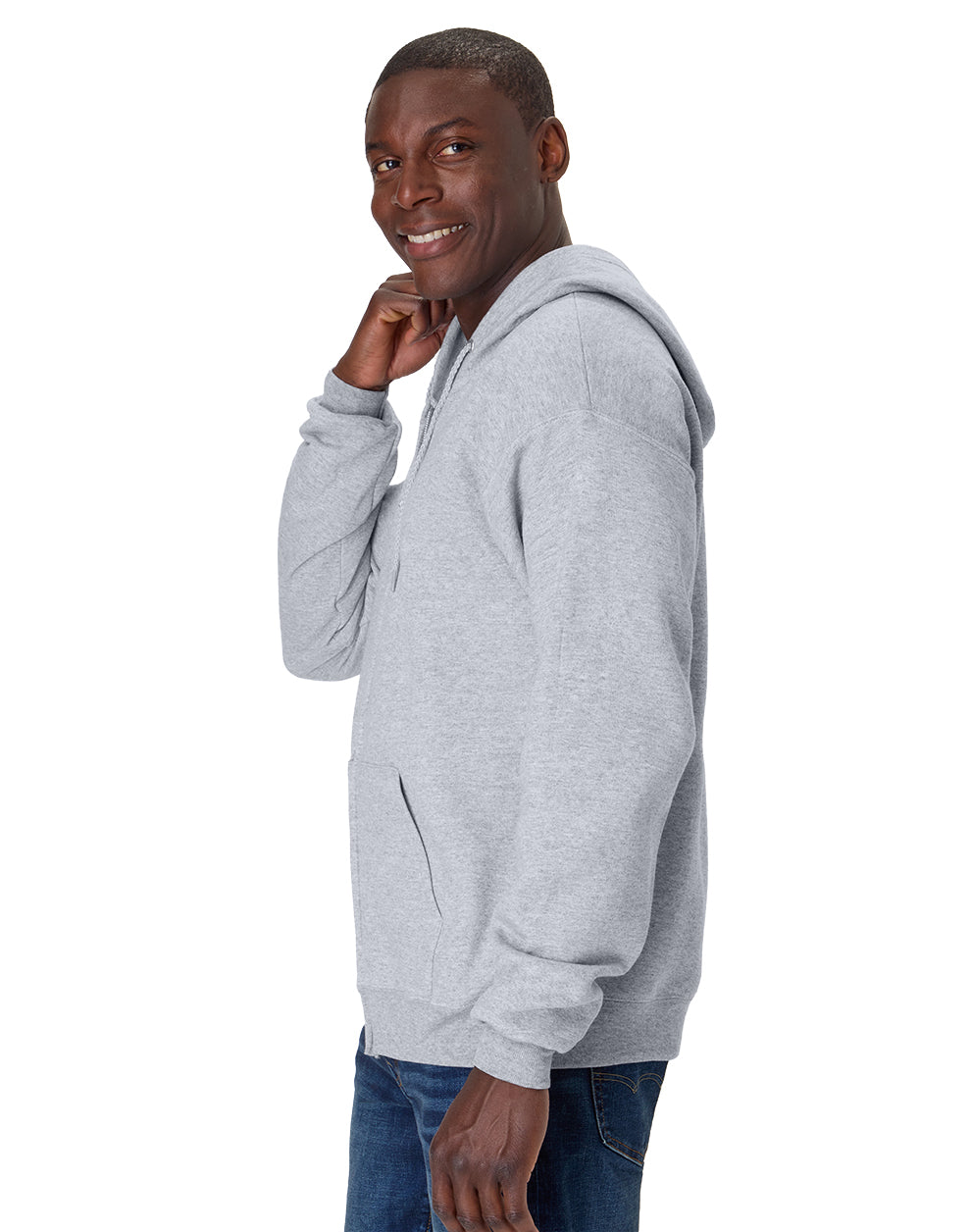 Hanes EcoSmart® Full-Zip Hoodie - P180