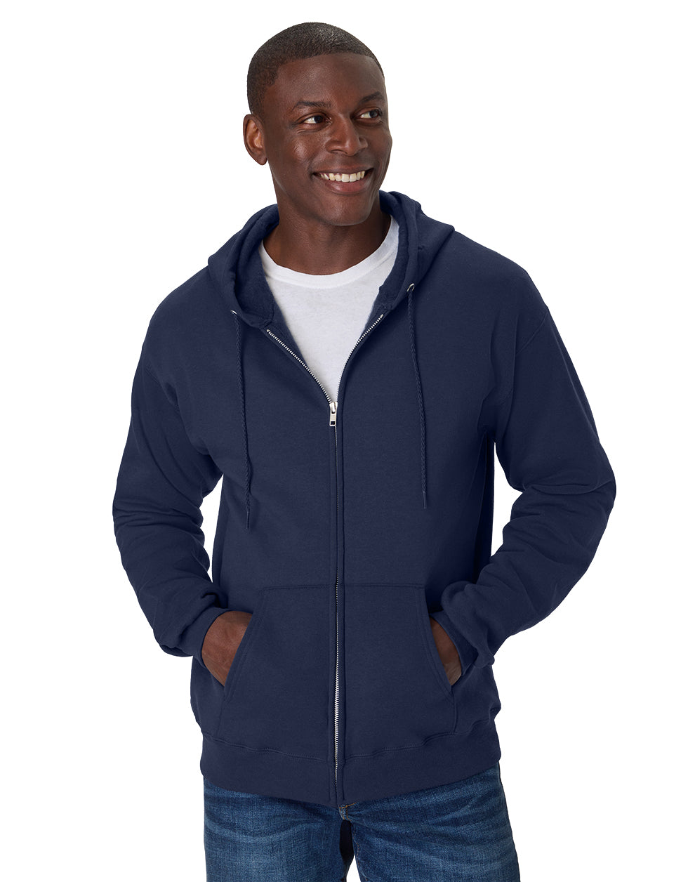 Hanes EcoSmart® Full-Zip Hoodie - P180