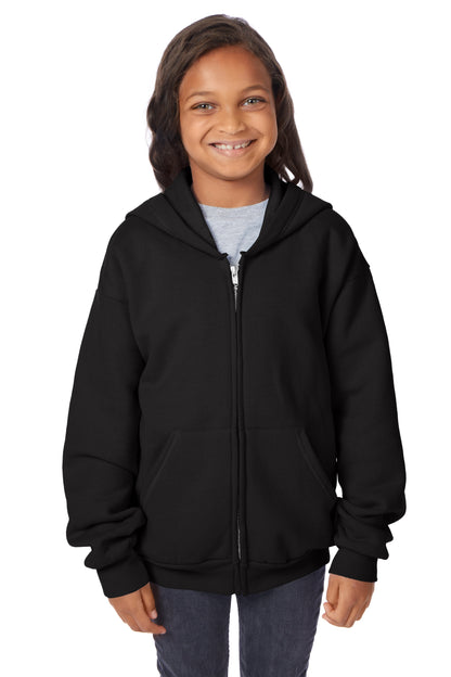 Hanes EcoSmart Full-Zip Fleece Hoodie - P480