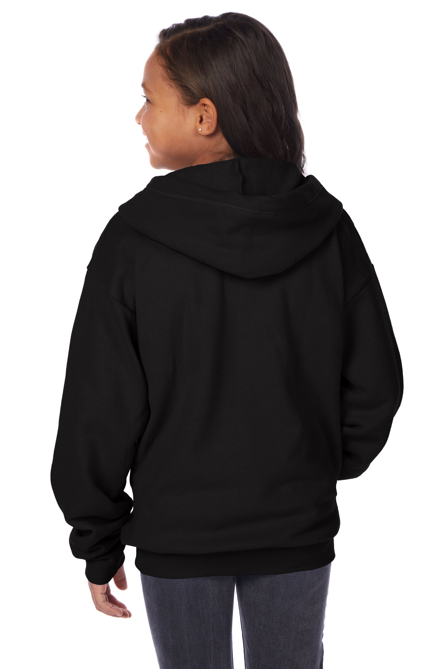 Hanes EcoSmart Full-Zip Fleece Hoodie - P480