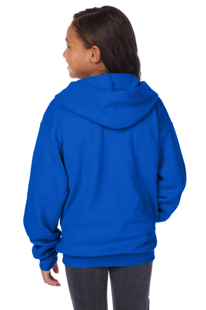 Hanes EcoSmart Full-Zip Fleece Hoodie - P480