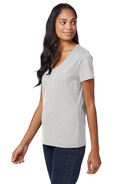 Hanes Perfect-T Women's Short Sleeve V-neck T-shirt - S04V