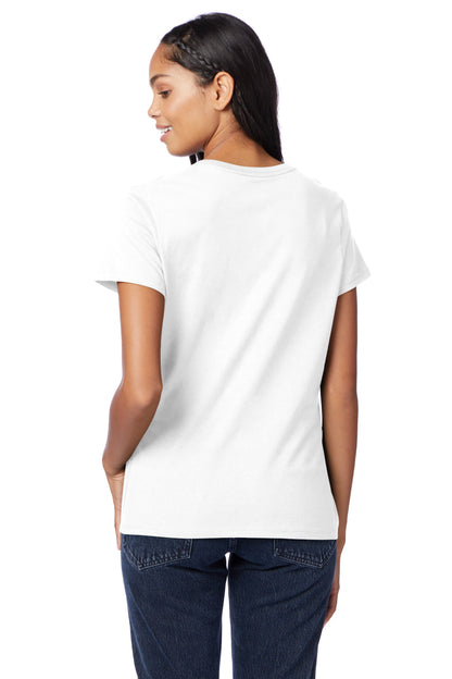 Hanes Perfect-T Women's Short Sleeve V-neck T-shirt - S04V