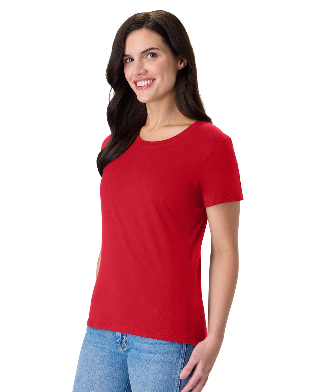Hanes Perfect-T Women's Short Sleeve Crewneck T-shirt - SL04