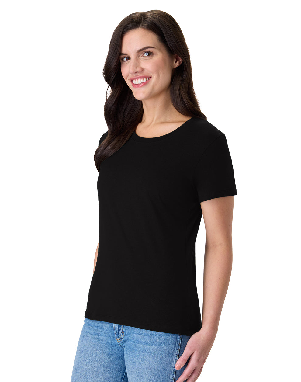 Hanes Perfect-T Women's Short Sleeve Crewneck T-shirt - SL04