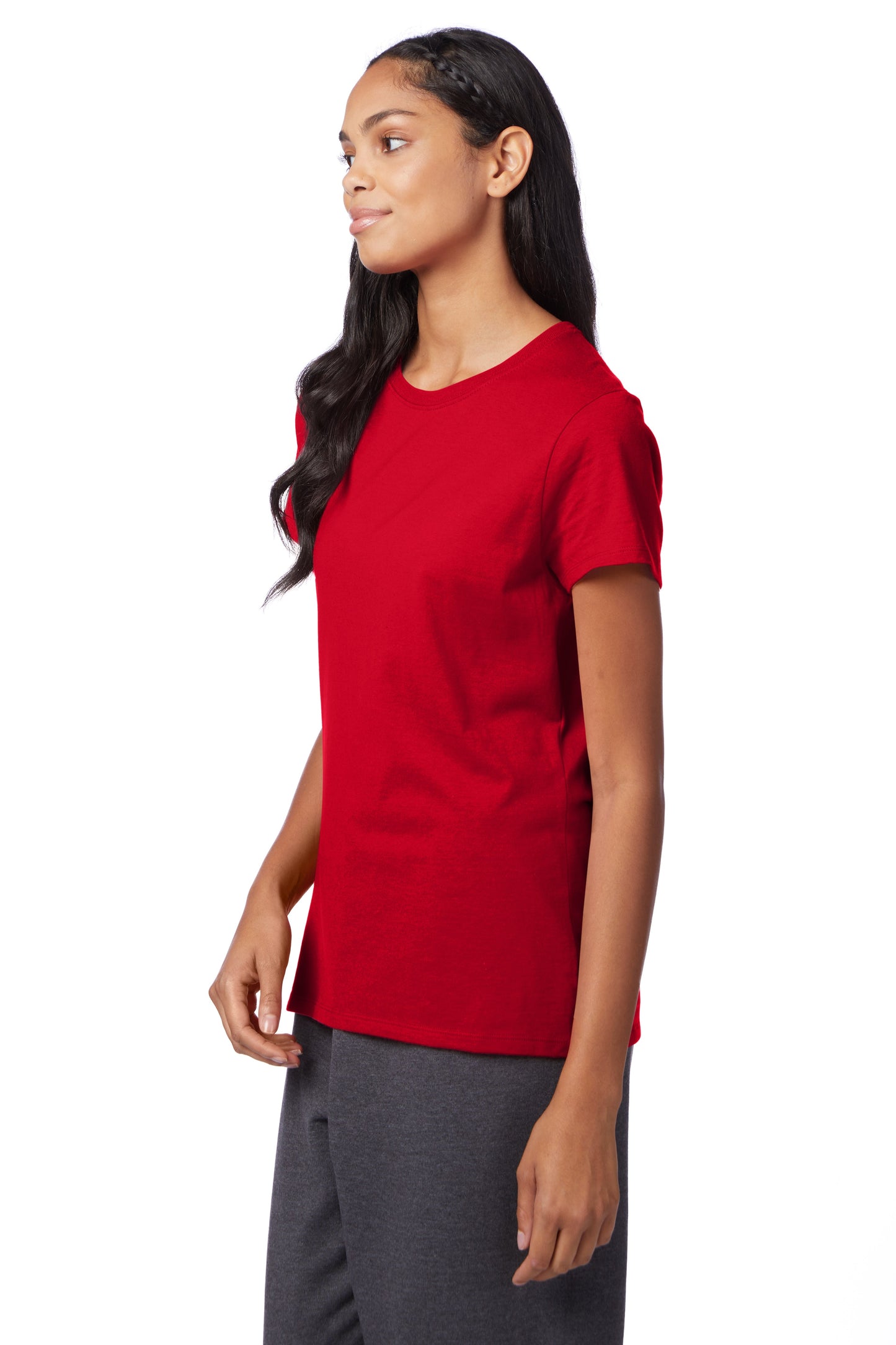 Hanes Perfect-T Women's Short Sleeve Crewneck T-shirt - SL04