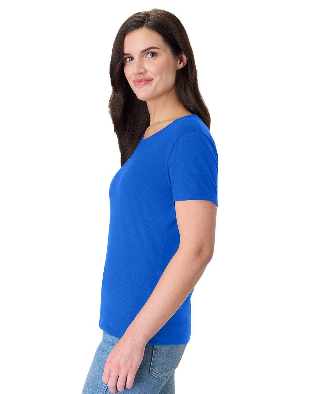 Hanes Perfect-T Women's Short Sleeve Crewneck T-shirt - SL04
