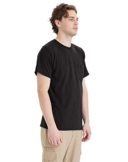 Hanes Workwear Short-Sleeve Pocket T-Shirt - W110