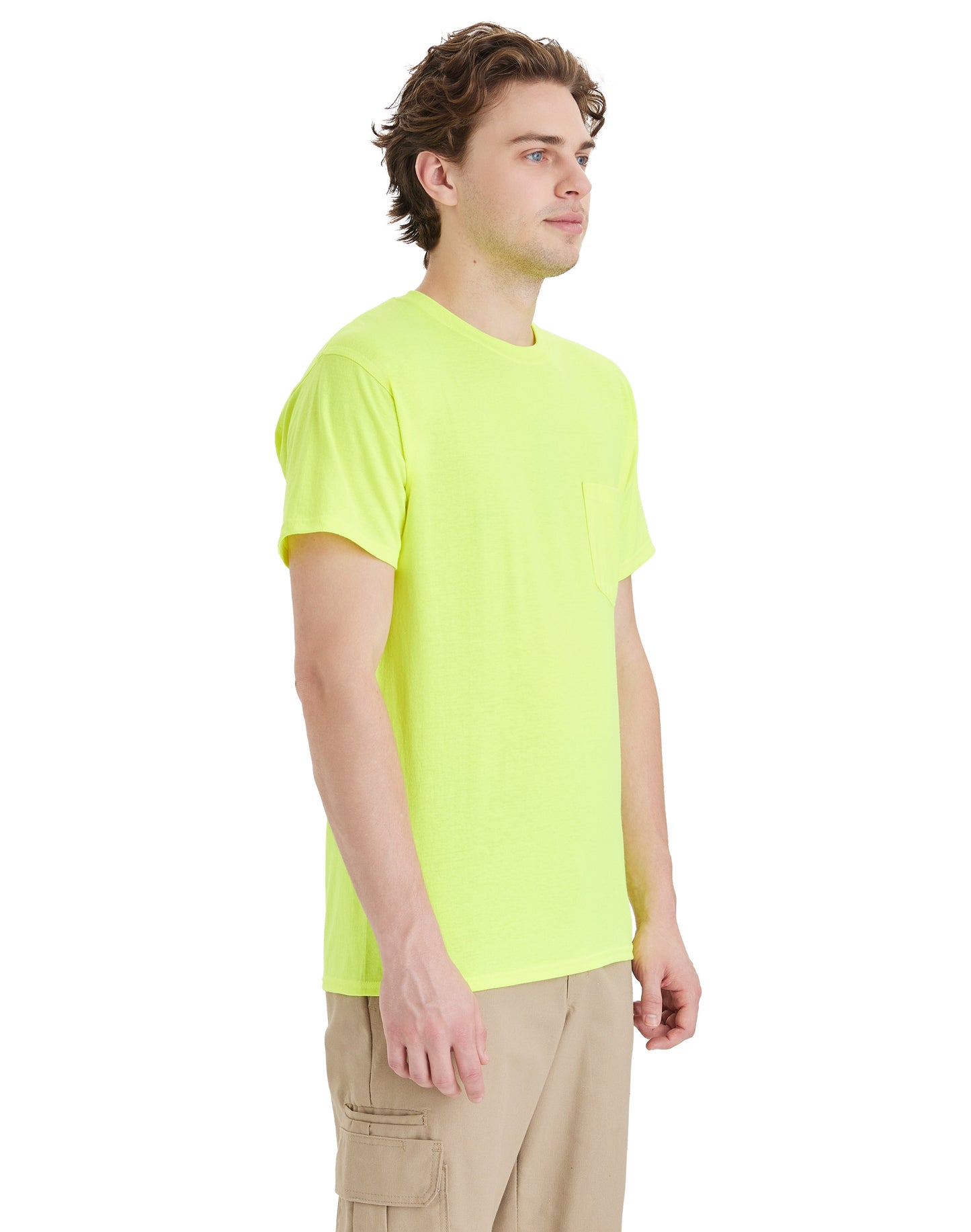 Hanes Workwear Short-Sleeve Pocket T-Shirt - W110