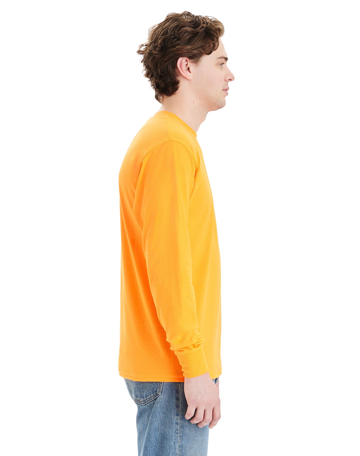 Hanes Workwear Long-Sleeve Pocket T-Shirt - W120