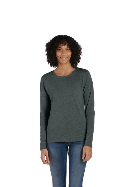 Hanes Perfect-T Women's Long Sleeve Scoopneck T-shirt - S04LS